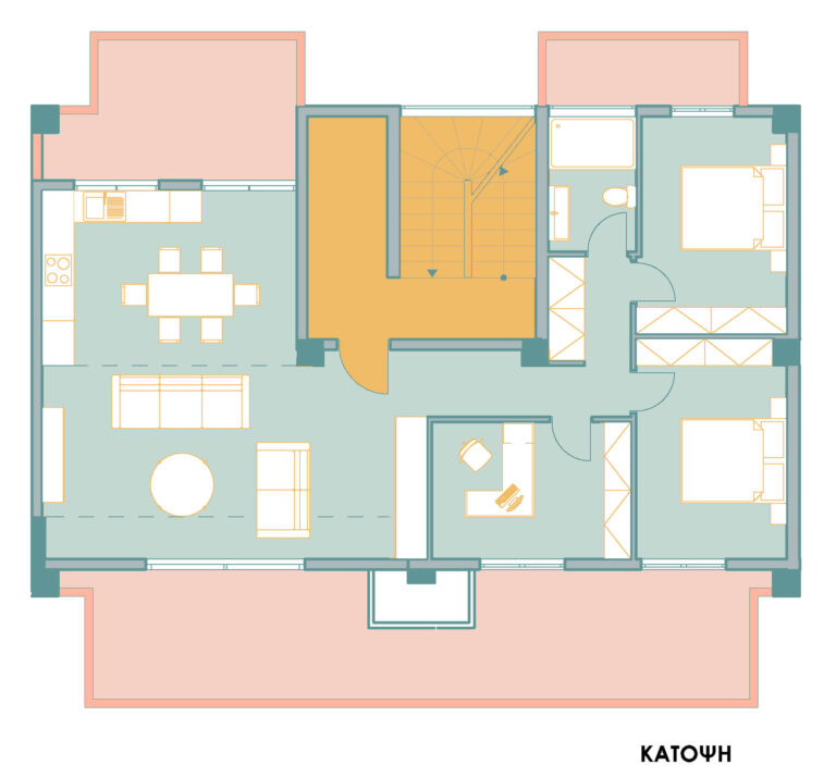 Κάτοψη διαμερίσματος